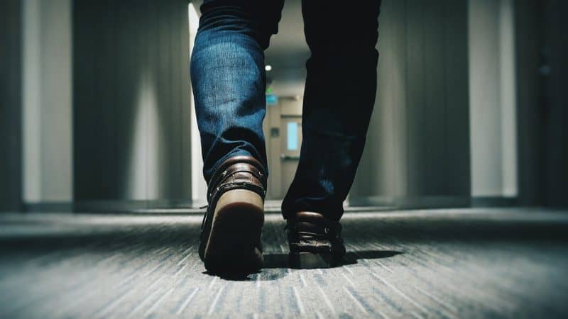 Hotel corridor carpet