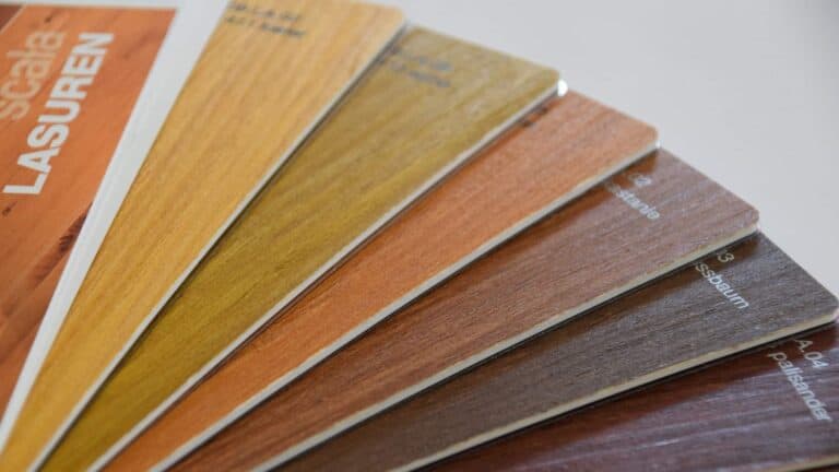 Wood stain Colours