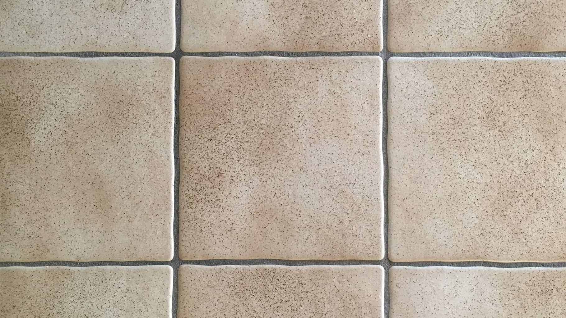 Stone floor tiles